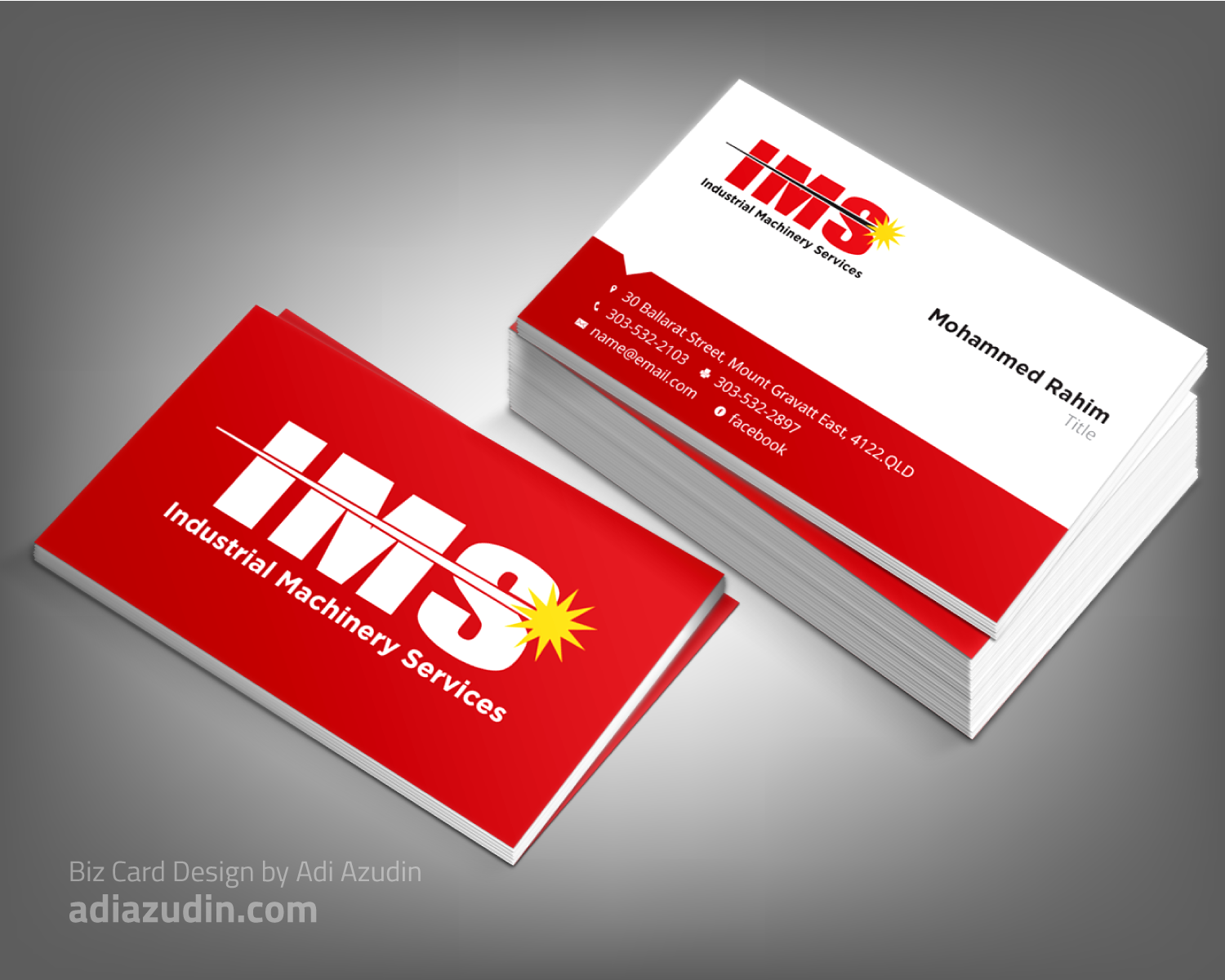 Business Card Design by adiazudin for this project | Design #9824170