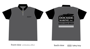 T-Shirt-Design von NG KIA HUI für DocSide Marine, Inc. | Design: #2138160
