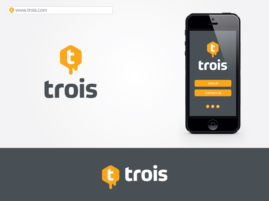 Logo Design by airborne for Trois Inc | Design #9896269