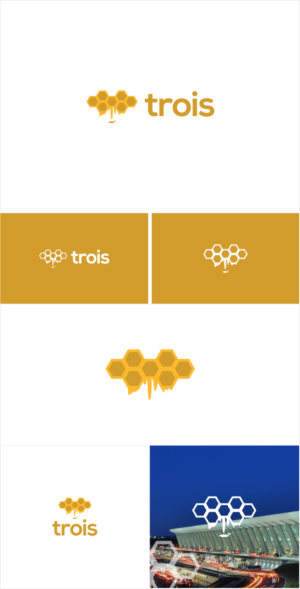 Logo Design by Naavyd for Trois Inc | Design: #9856632