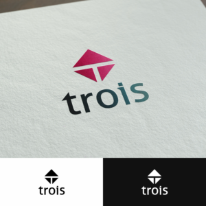Logo Design by hasanusjamanrubel for Trois Inc | Design: #10081328