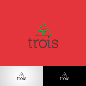 Logo Design by hasanusjamanrubel for Trois Inc | Design: #10081743