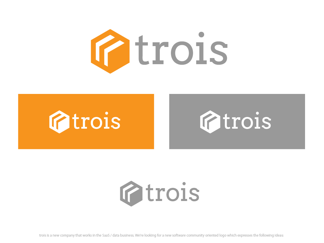Logo Design by Dizinesoft for Trois Inc | Design #9824071