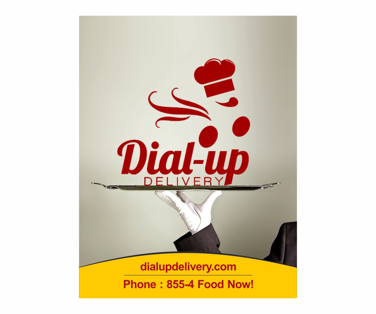 Diseño de Flyer por Purple Studio para Dial-up Delivery | Diseño #2123796