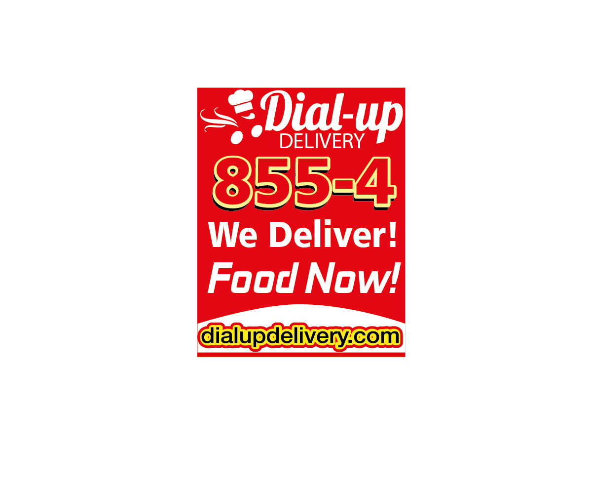 Diseño de Flyer por Shirlei Patricia para Dial-up Delivery | Diseño #2126039