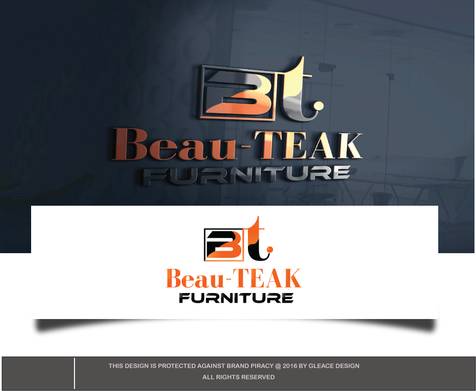 Logo Design by gleace design 2022 for Beau-TEAK | Design #10098030