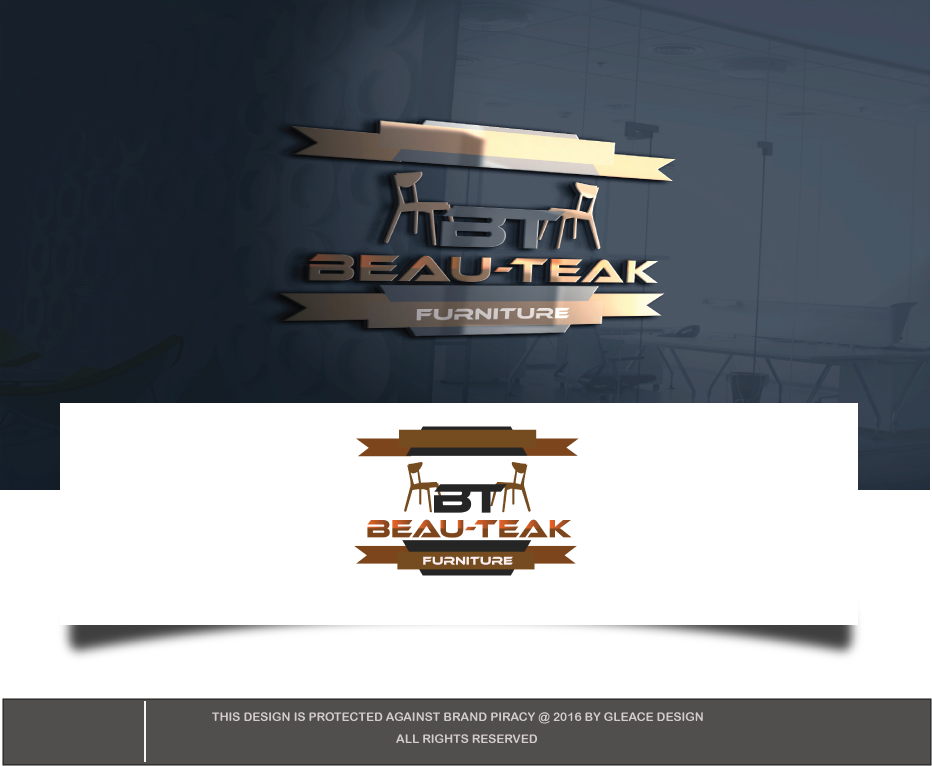 Logo Design by gleace design 2022 for Beau-TEAK | Design #10112243