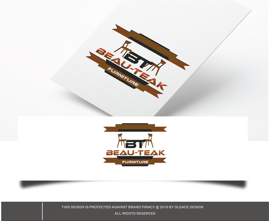 Logo Design by gleace design 2022 for Beau-TEAK | Design #10112252