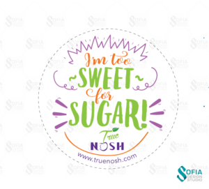 Round Label Sticker  2.5-3 inch diameter | Etikett-Design von SofiaDesignStudio