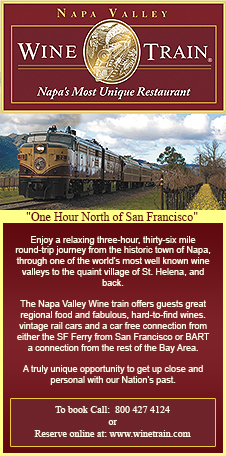 Zeitungsanzeige-Design von Sharon für Napa Valley Wine Train | Design #2127361