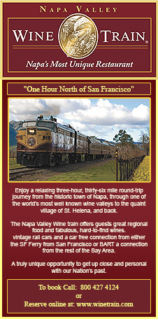 Newspaper Ad Design by Sharon for Napa Valley Wine Train | Design #2127391