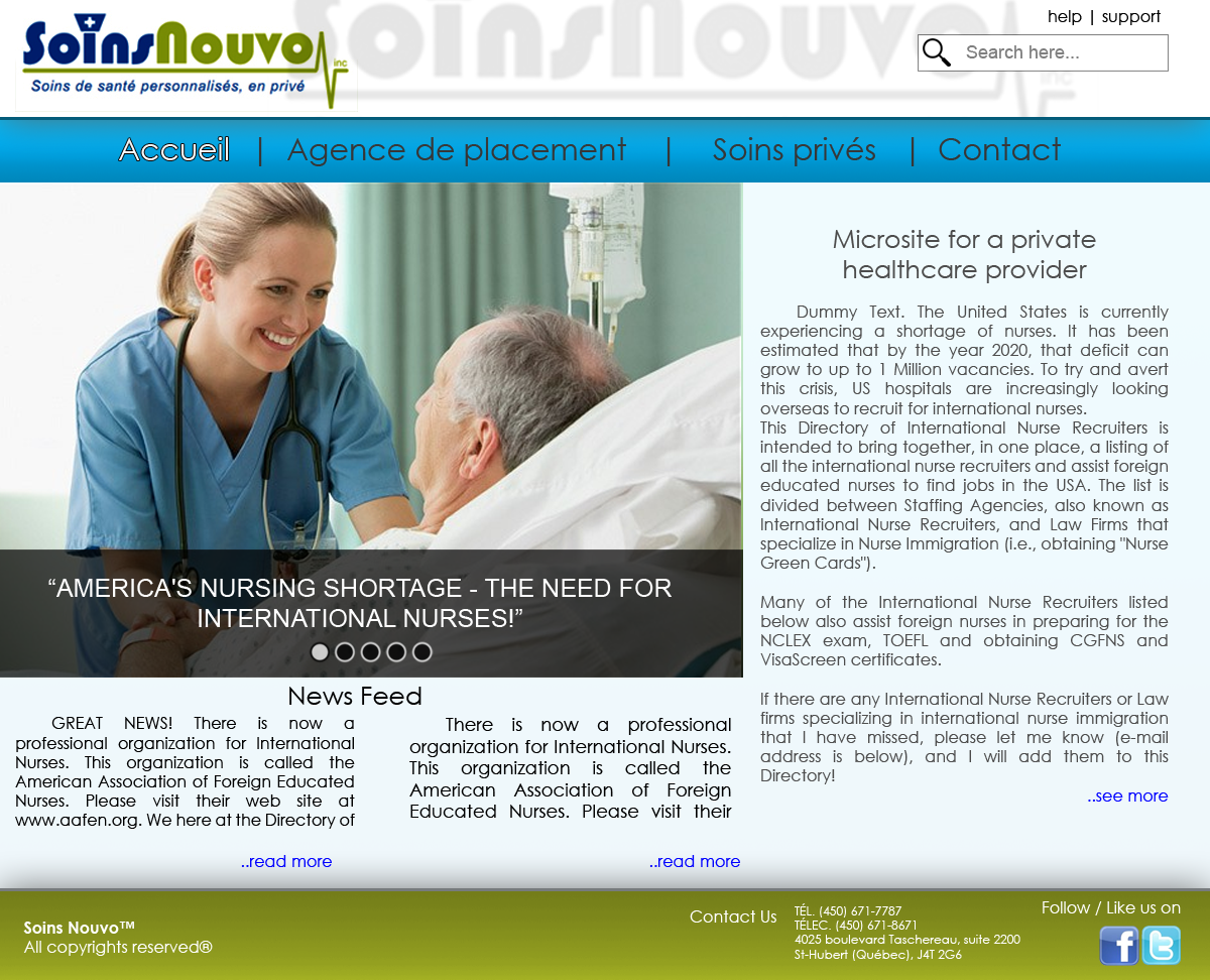 Web Design par harpcab pour Agence numérique Hoffman | Design #2124639