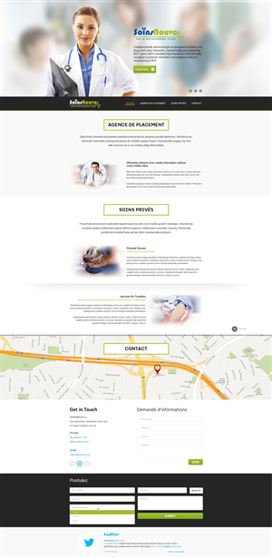 Web-Design von AriefK für Agence numérique Hoffman | Design: #2137838