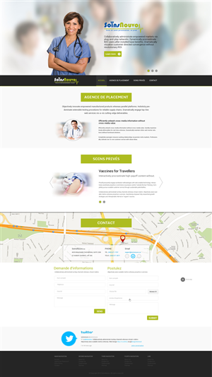 Web-Design von AriefK für Agence numérique Hoffman | Design: #2137909