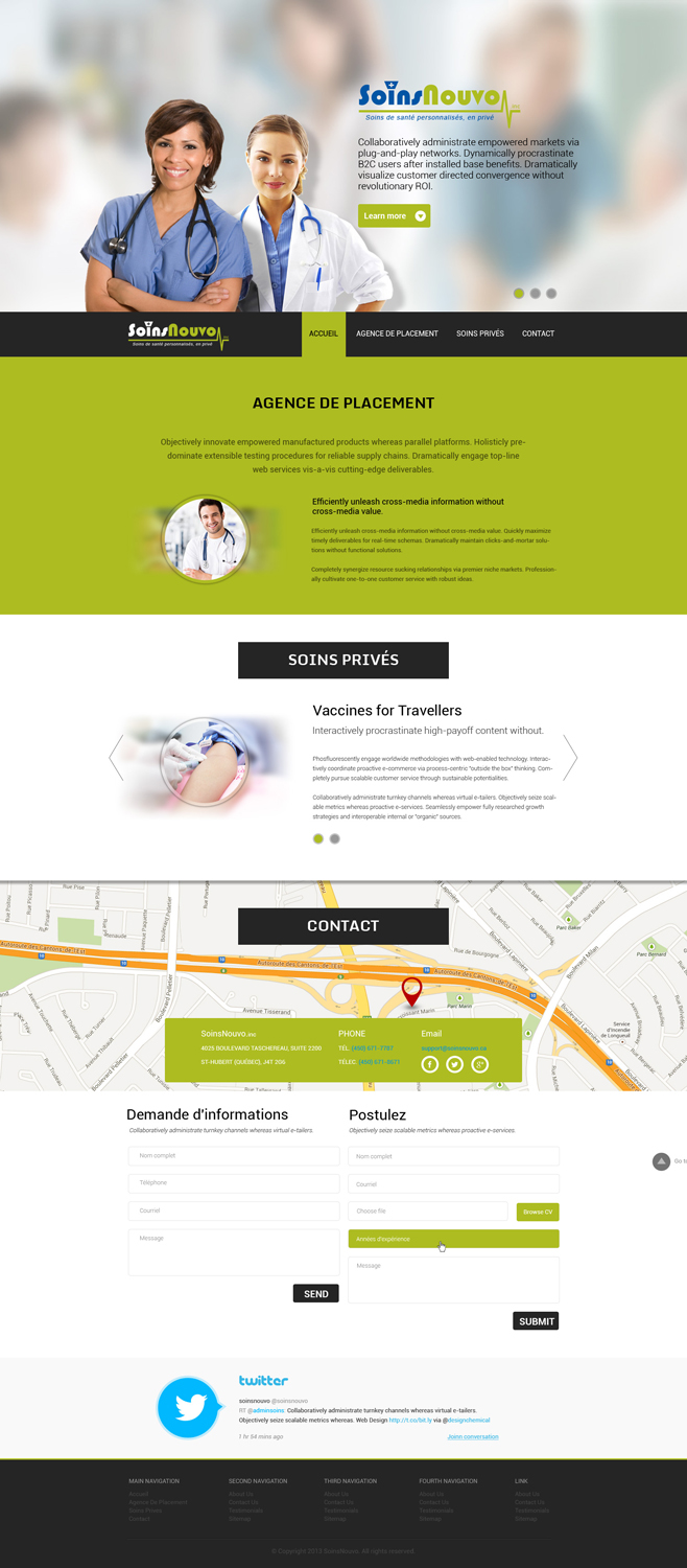 Web Design par AriefK pour Agence numérique Hoffman | Design #2137945