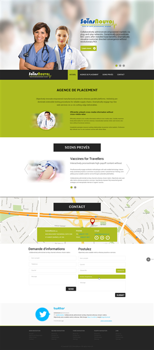 Web-Design von AriefK für Agence numérique Hoffman | Design: #2137945