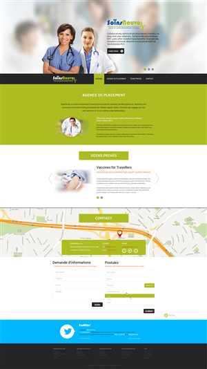 Web-Design von AriefK für Agence numérique Hoffman | Design: #2140960
