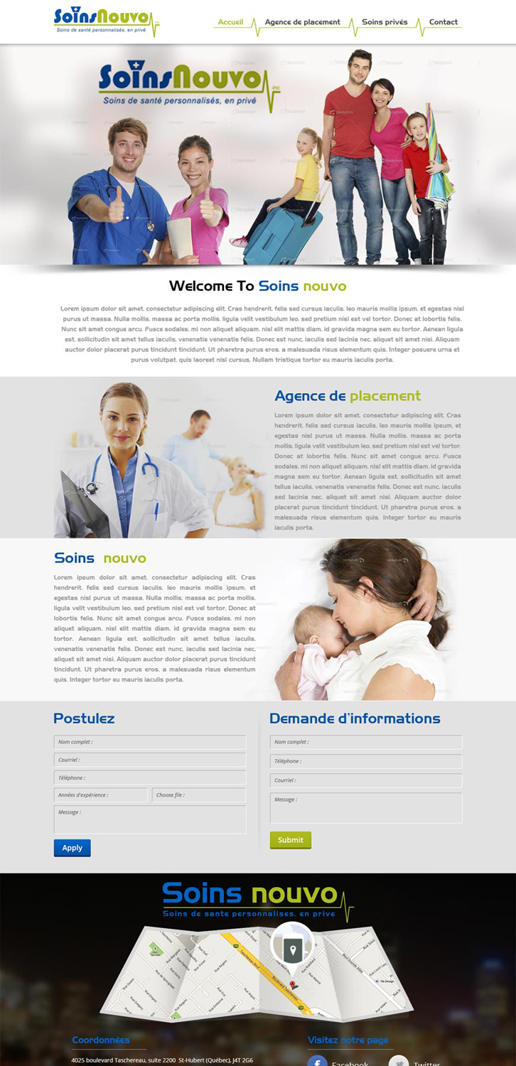 Web-Design von Creative Usha für Agence numérique Hoffman | Design #2148941