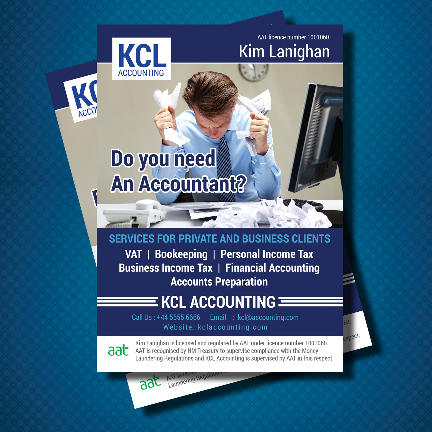 Flyer Design by uk for KCL Accounting | Design #9854776
