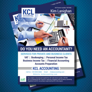 Flyer Design by uk for KCL Accounting | Design: #9854878