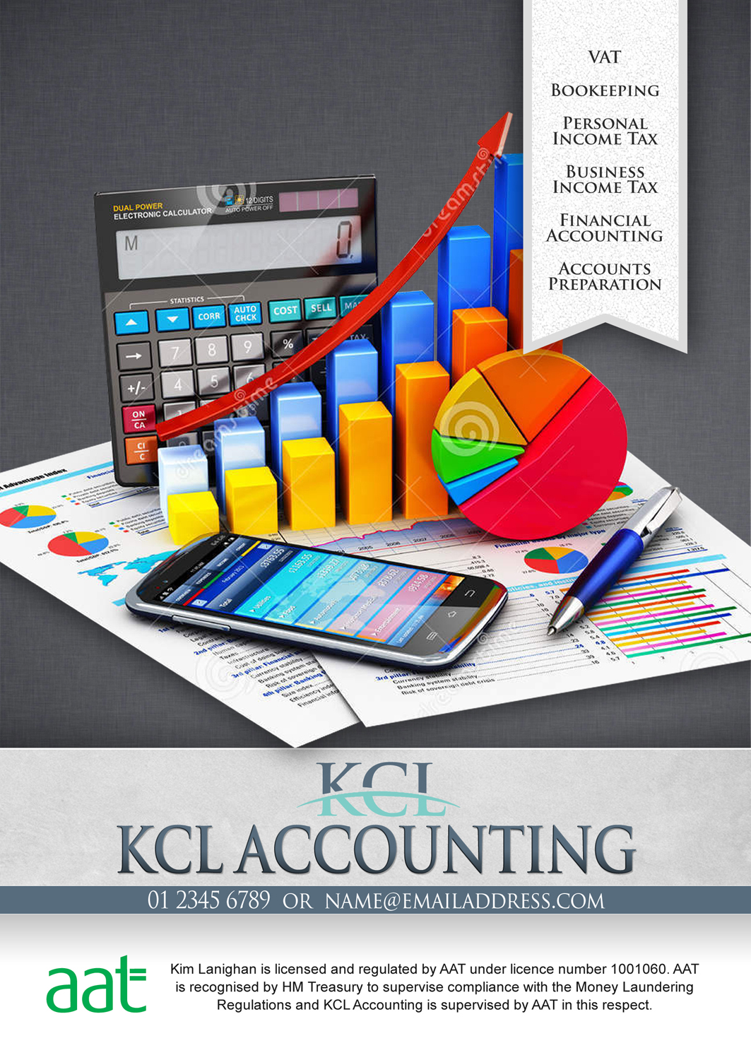Flyer Design by Brian Ellis for KCL Accounting | Design #9846794