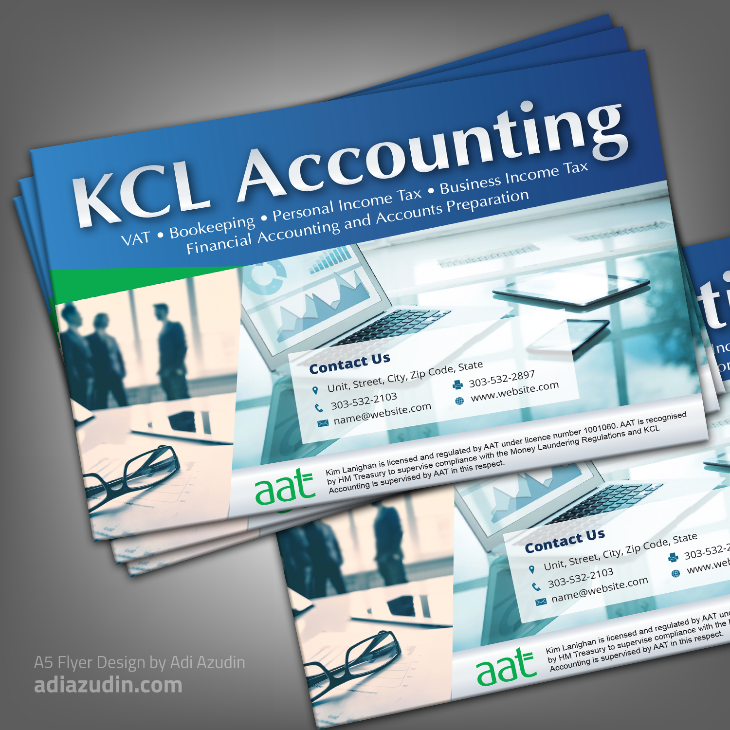 Flyer Design by adiazudin for KCL Accounting | Design #9844948