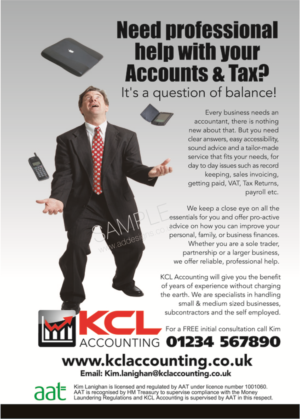 Diseño de Flyer por the artworks para KCL Accounting | Diseño #9886429