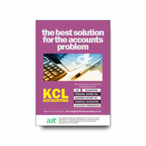 Diseño de Flyer por vikas naik para KCL Accounting | Diseño #9894302