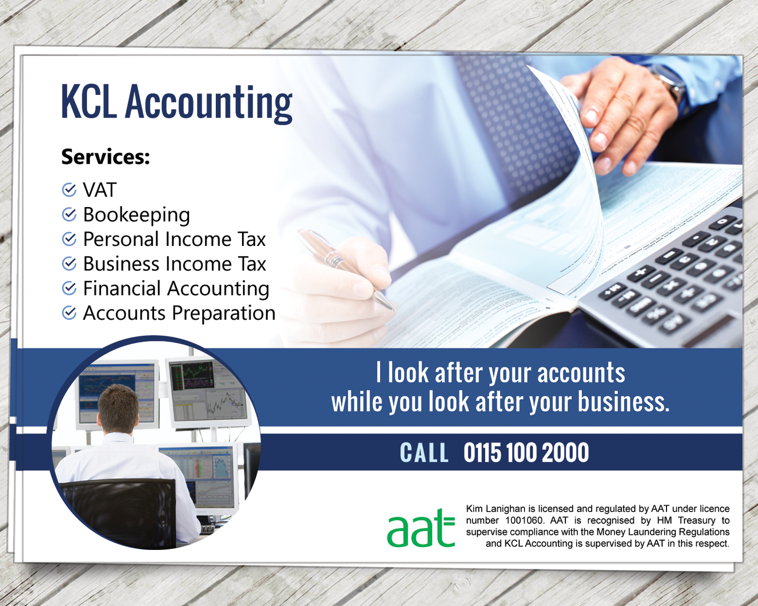 Flyer Design by mehandzic.j for KCL Accounting | Design #9876304
