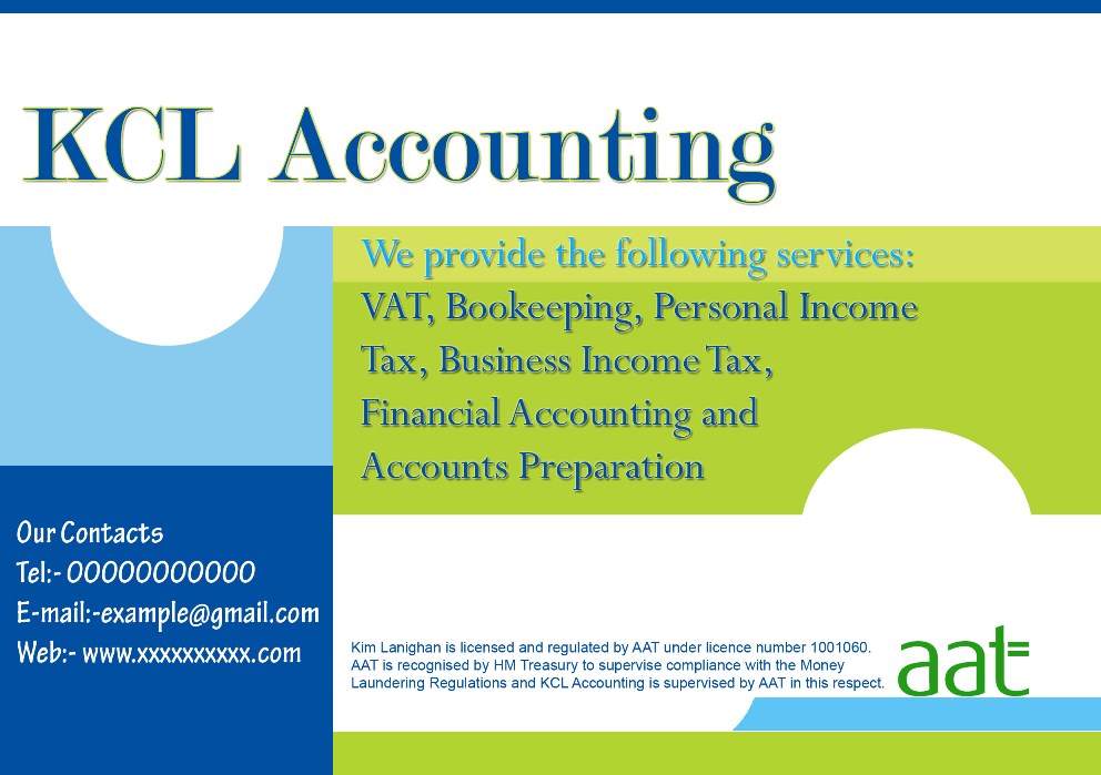 Flyer Design by littleflowerprimary09 for KCL Accounting | Design #9889372