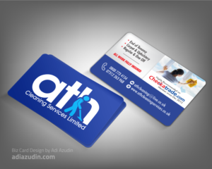 Business Card Design by adiazudin for ATH Cleaning Services Ltd | Design: #9915196