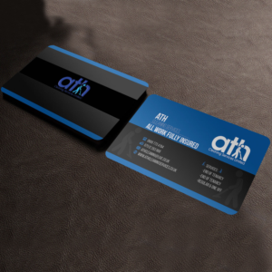 Business Card Design by alexandar_pavlovski for ATH Cleaning Services Ltd | Design: #10047405