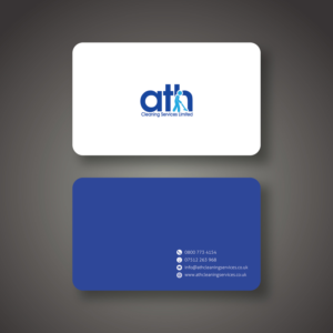 Business Card Design by Anoushay for ATH Cleaning Services Ltd | Design: #10002372