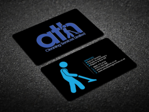 Business Card Design by Verified artistry (Design garden) for ATH Cleaning Services Ltd | Design: #10003609