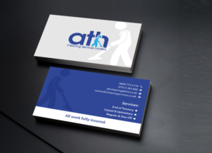 Business Card Design by Creations Box 2015 for ATH Cleaning Services Ltd | Design: #9925958