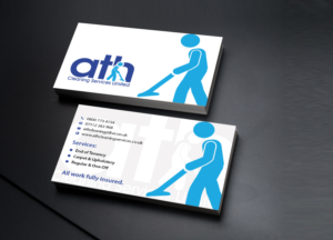 Business Card Design by Creations Box 2015 for ATH Cleaning Services Ltd | Design: #9925965