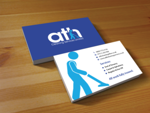 Business Card Design by Creations Box 2015 for ATH Cleaning Services Ltd | Design: #9925967