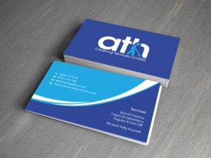 Business Card Design by Creations Box 2015 for ATH Cleaning Services Ltd | Design: #9925976
