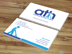 Business Card Design by Creations Box 2015 for ATH Cleaning Services Ltd | Design: #9925977