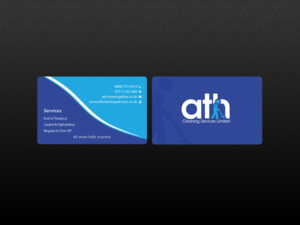 Business Card Design by Creations Box 2015 for ATH Cleaning Services Ltd | Design: #9925988