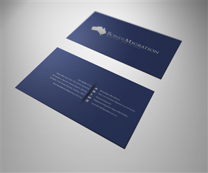 Business Card Design by Anita2013 for Bondi Migration | Design #2149938