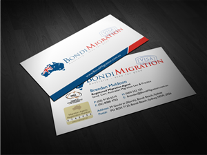 Visitenkarten-Design von Atvento Graphics für Bondi Migration | Design: #2130066