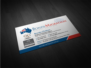 Visitenkarten-Design von Atvento Graphics für Bondi Migration | Design: #2186464