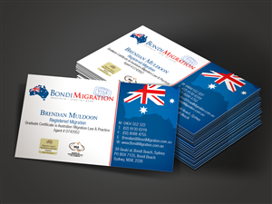 Visitenkarten-Design von Mon01 für Bondi Migration | Design: #2134026