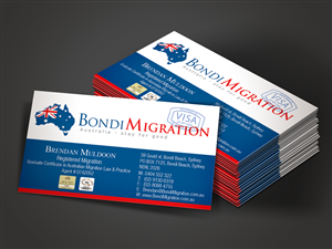 Visitenkarten-Design von Mon01 für Bondi Migration | Design: #2134077