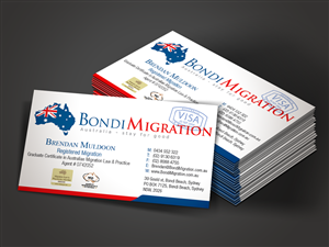 Visitenkarten-Design von Mon01 für Bondi Migration | Design: #2134471