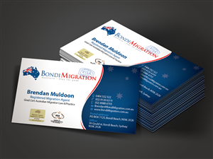 Visitenkarten-Design von Mon01 für Bondi Migration | Design: #2151750