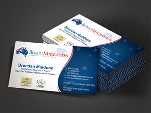 Visitenkarten-Design von Mon01 für Bondi Migration | Design: #2151802