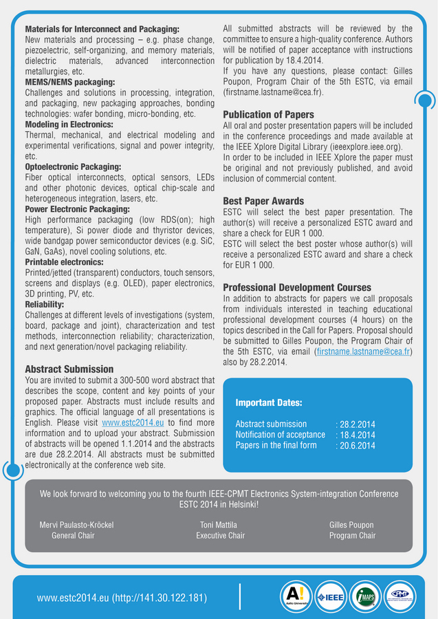 Flyer Design by THINKNCREATE for Aalto University | Design #2239314