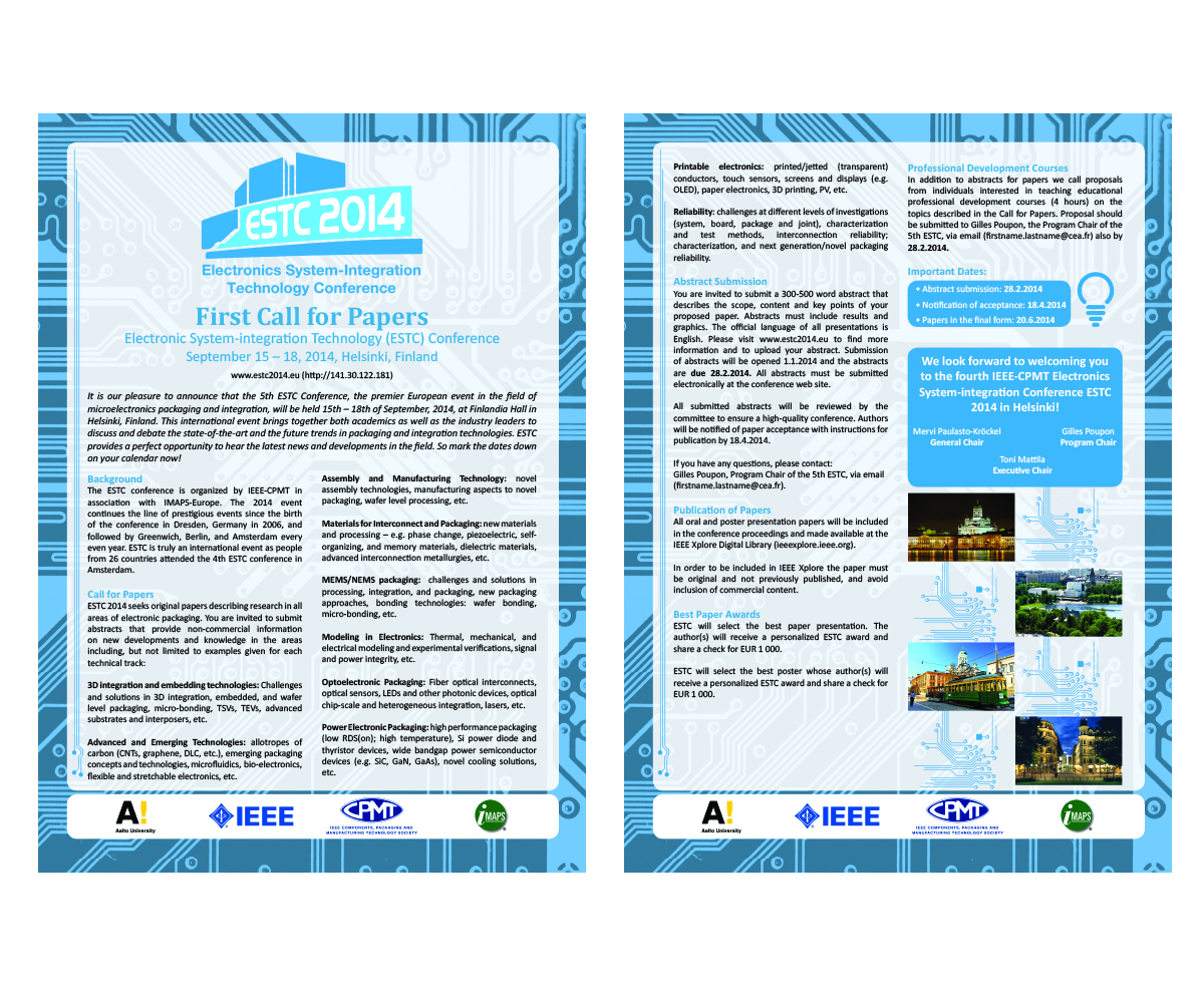 Flyer Design by Paul Nicolas for Aalto University | Design #2241114
